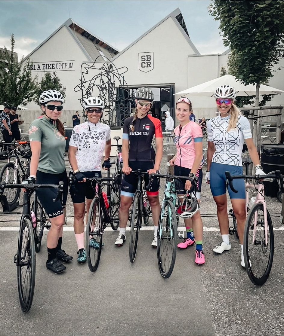 Holky z Ski Bike Radotín Ladies Ride